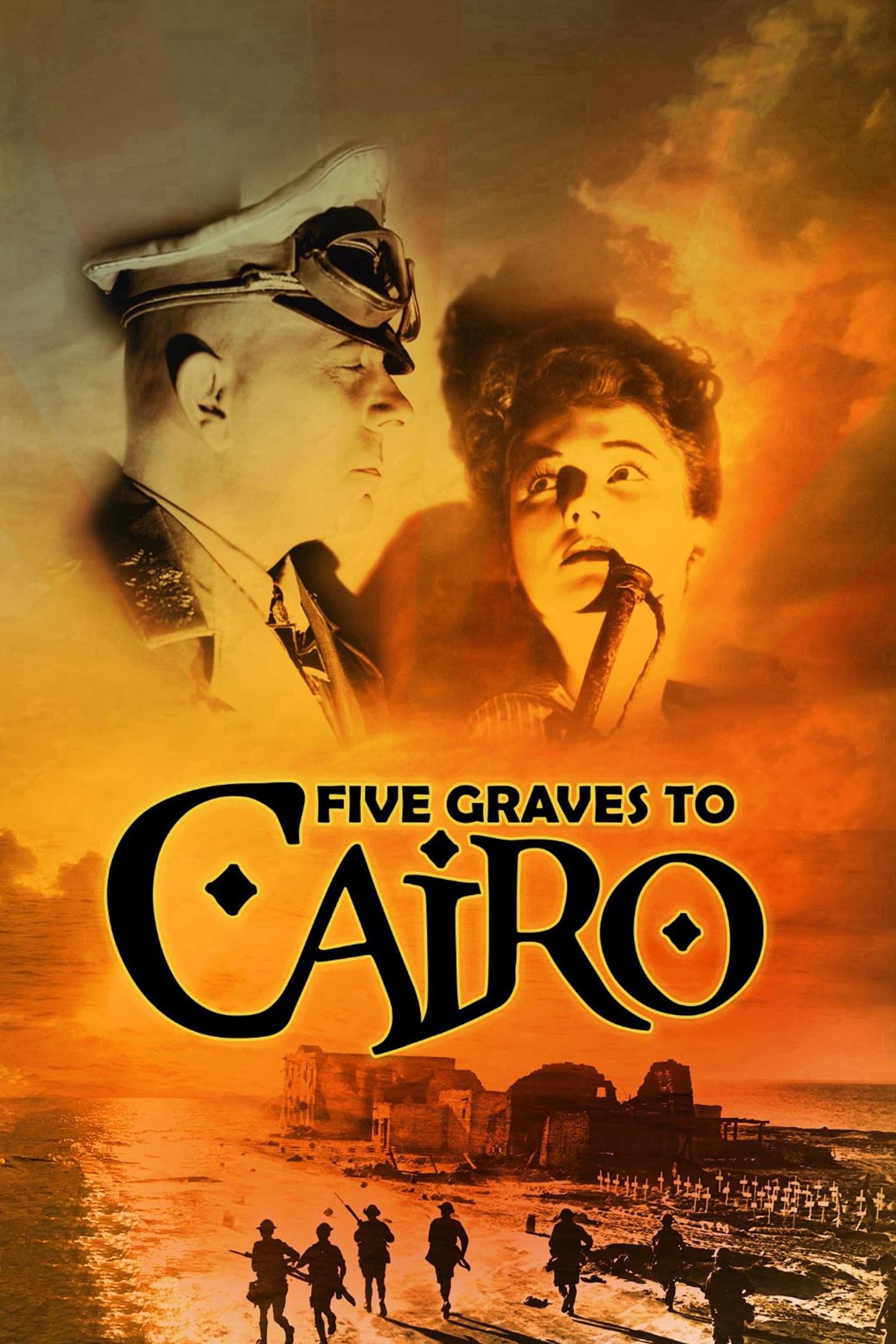 Постер Five Graves to Cairo